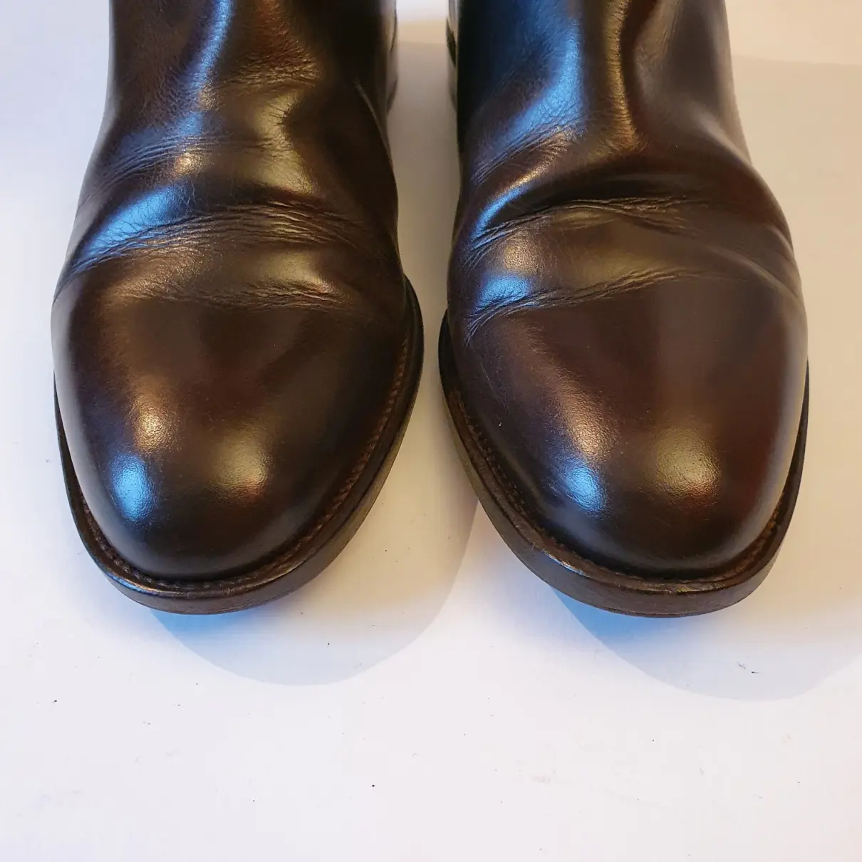 Leather riding boots Hermès - Vintage