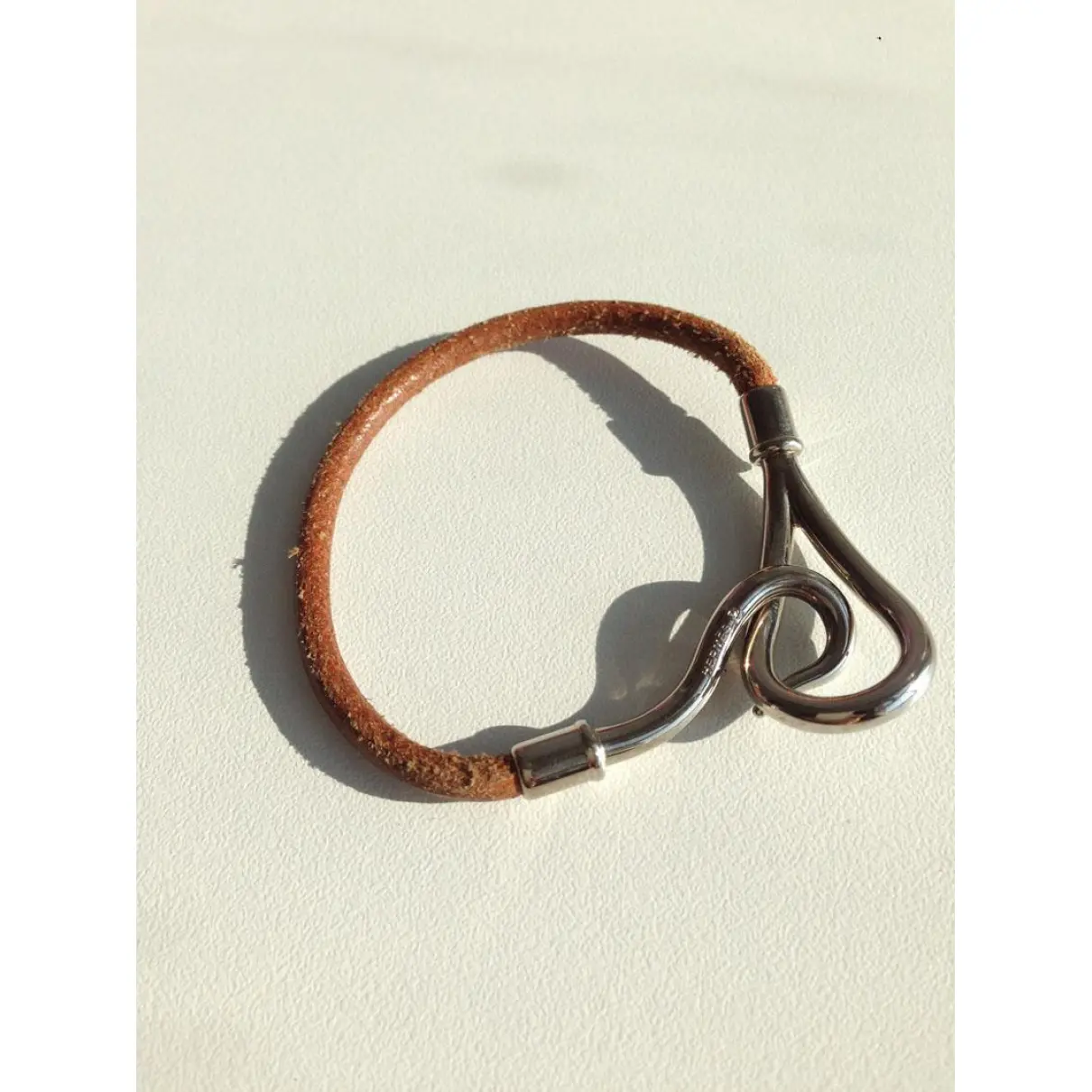 Hermès Leather bracelet for sale
