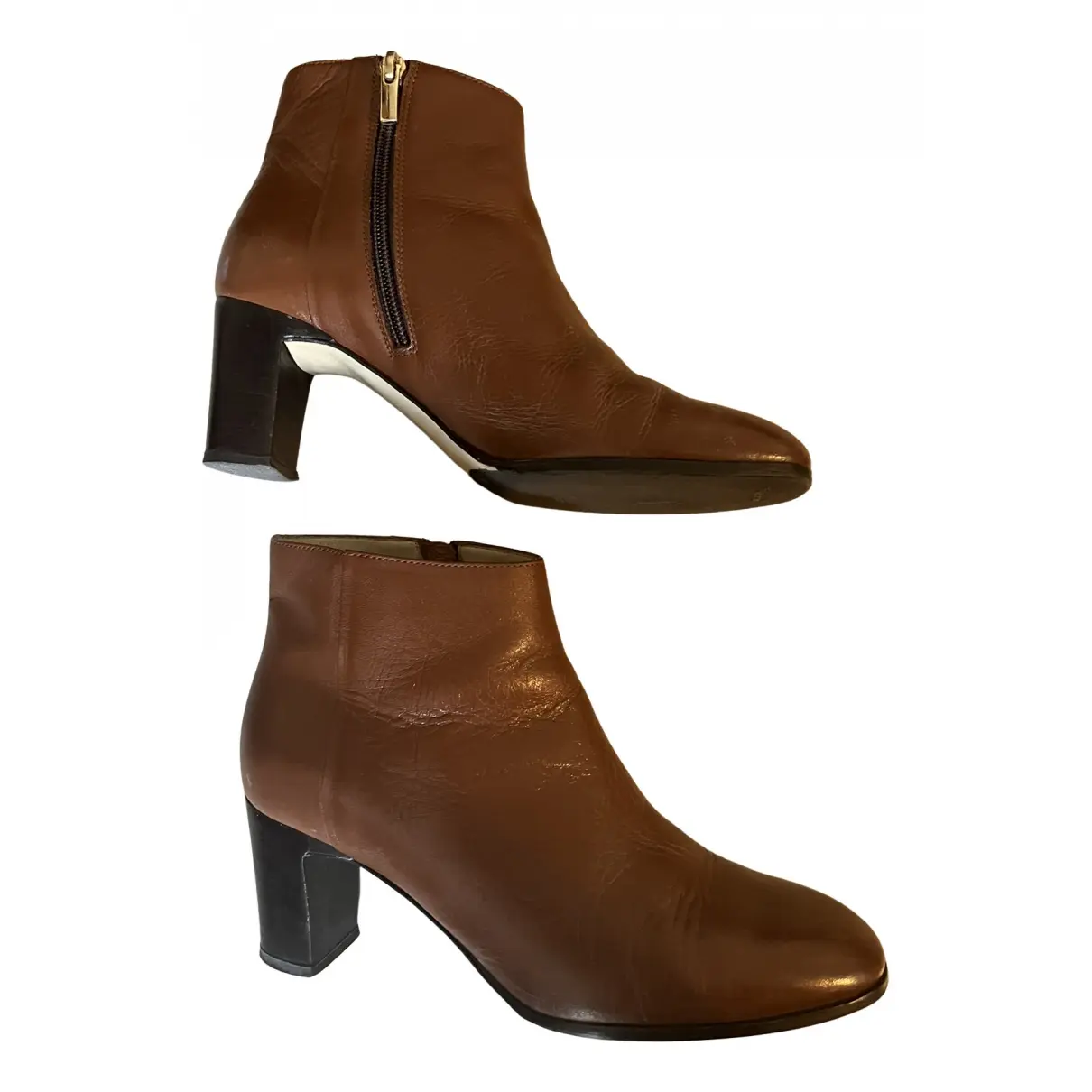 Leather ankle boots Hobbs