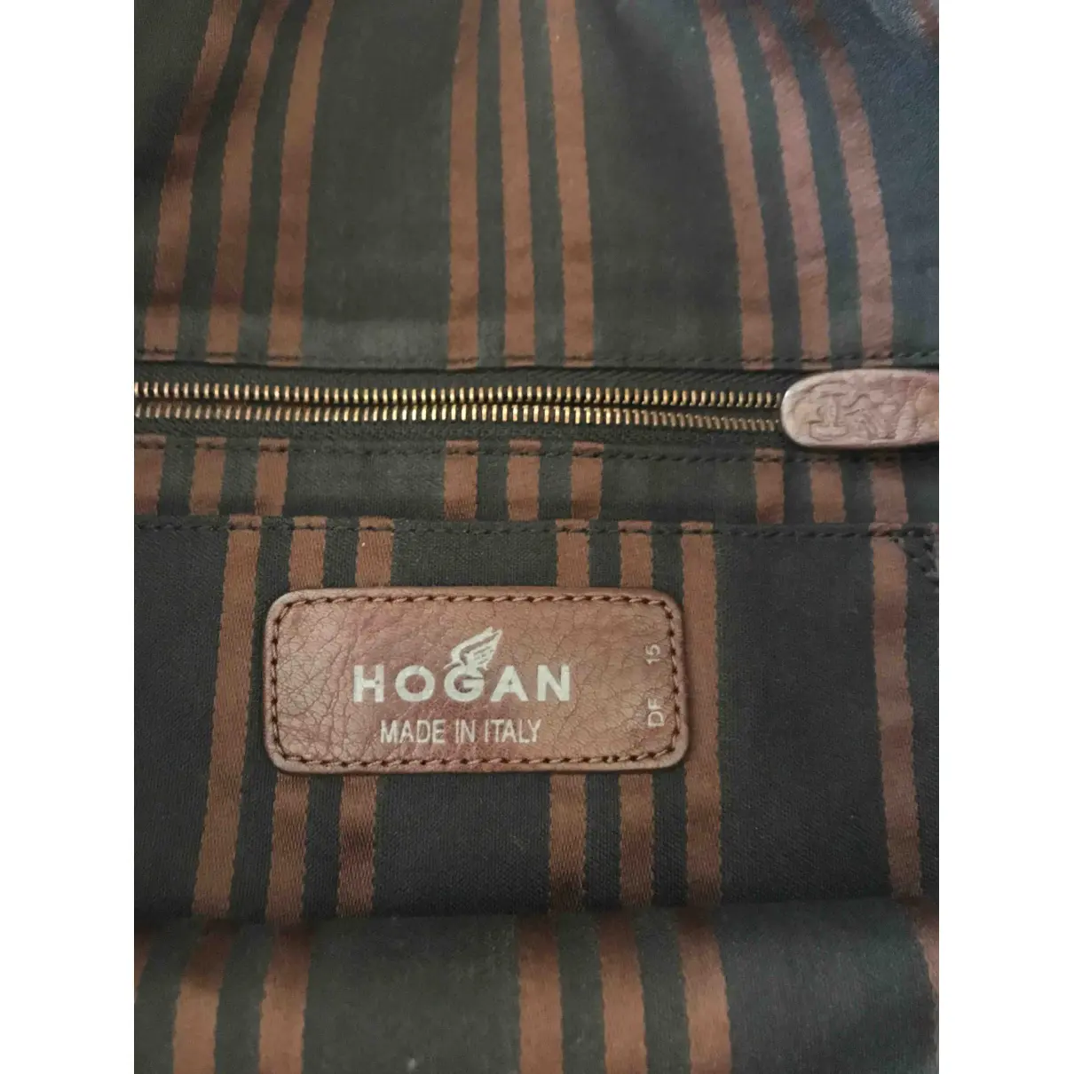 Leather crossbody bag Hogan
