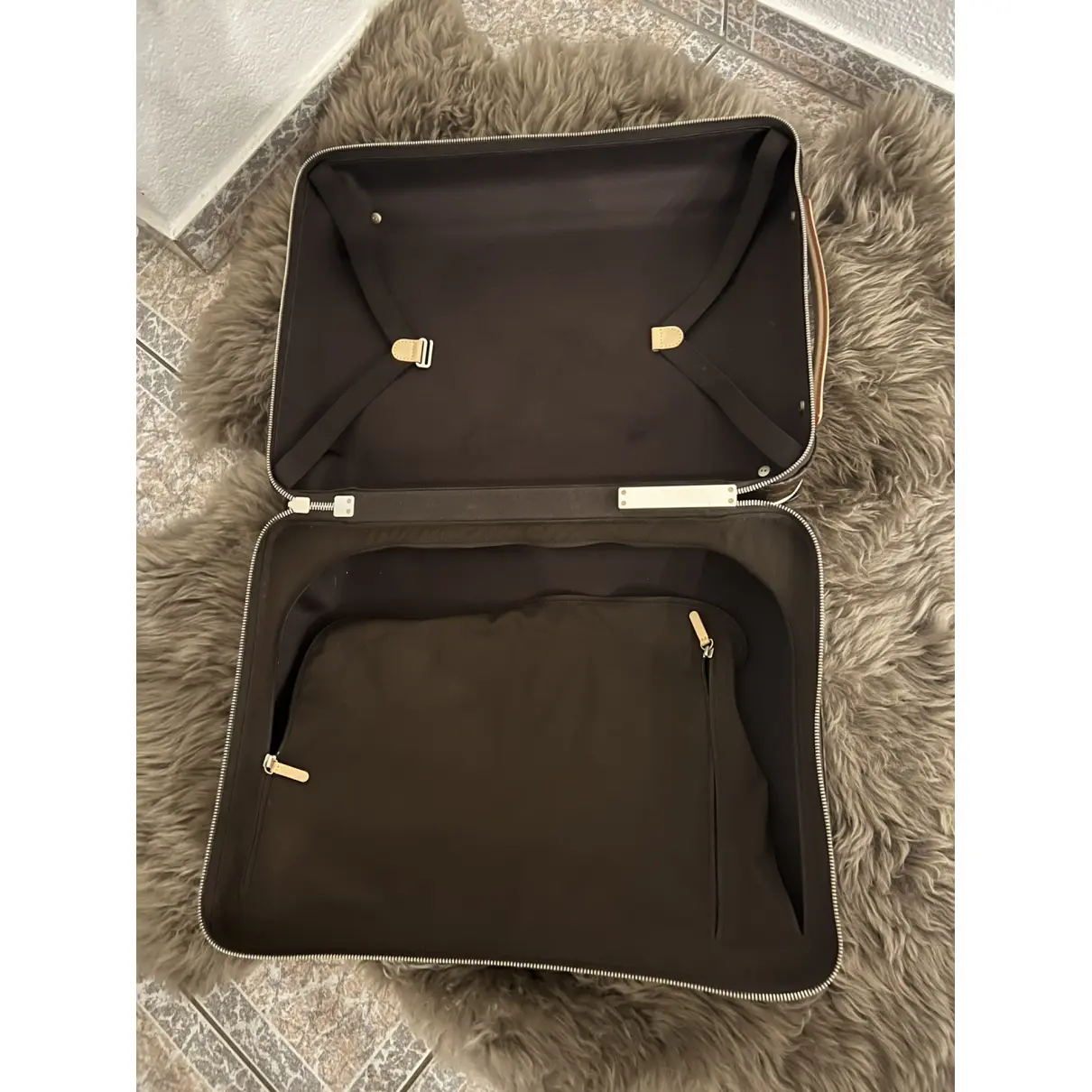 Horizon 55 leather travel bag Louis Vuitton