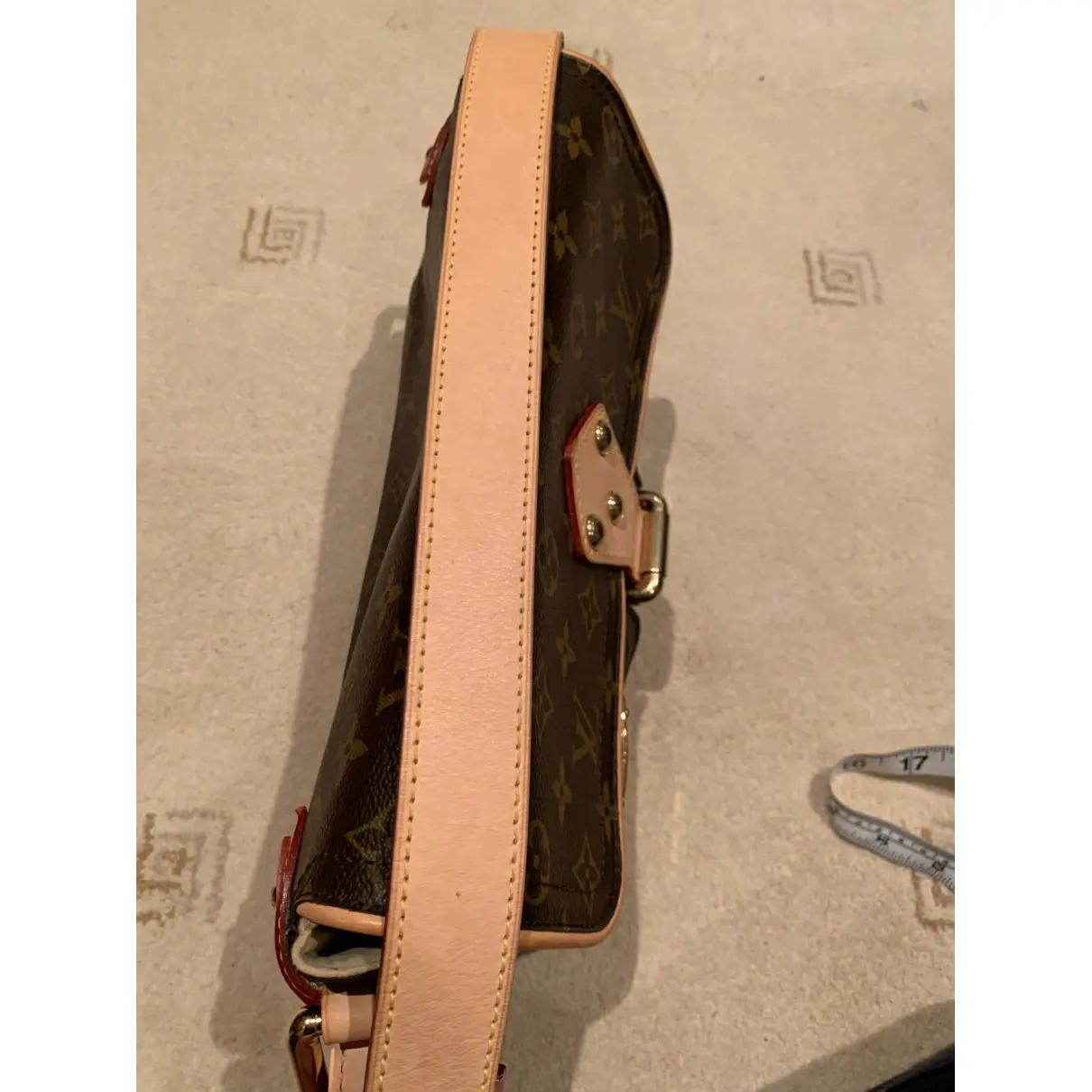 Hudson leather handbag Louis Vuitton