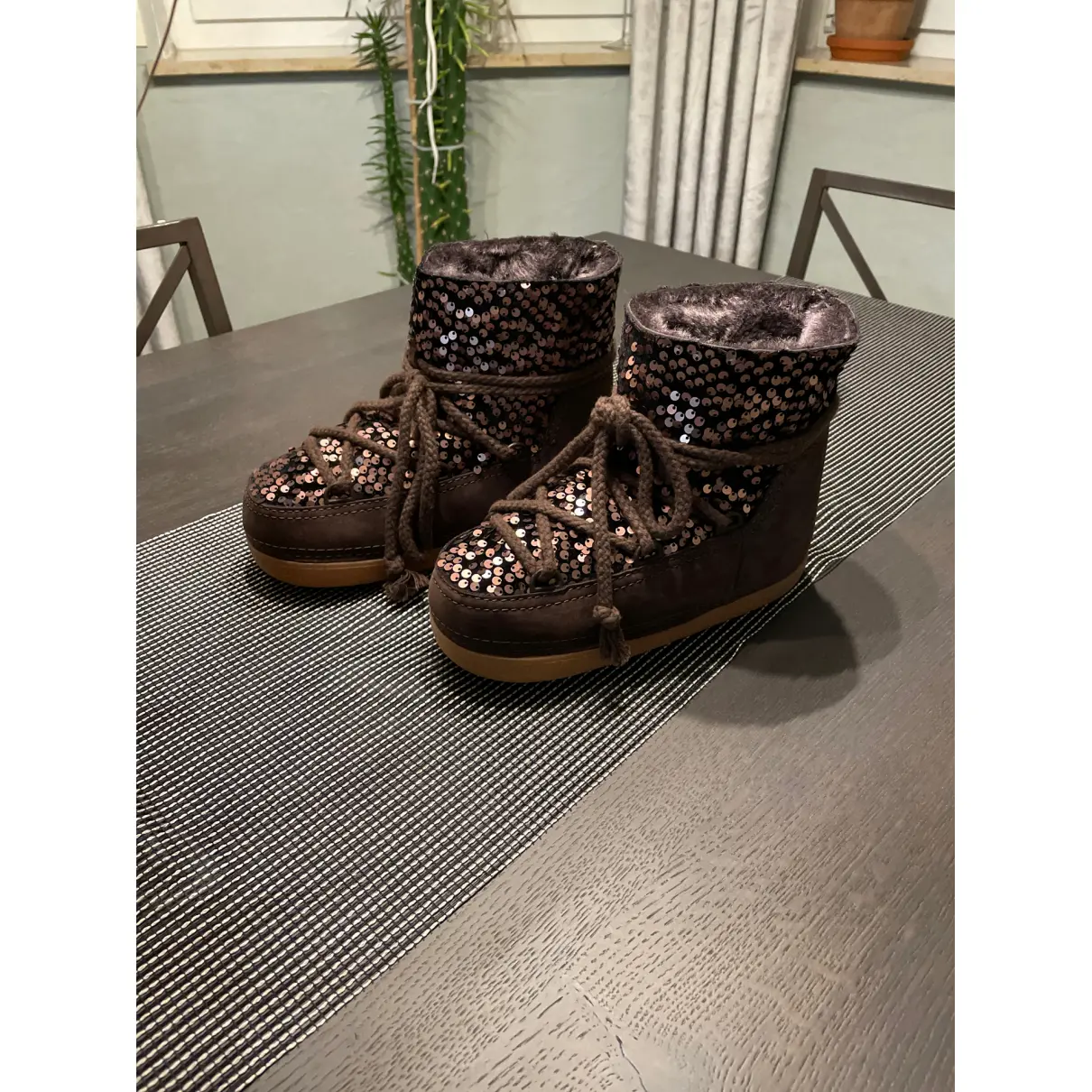 Buy Ikkii Leather snow boots online