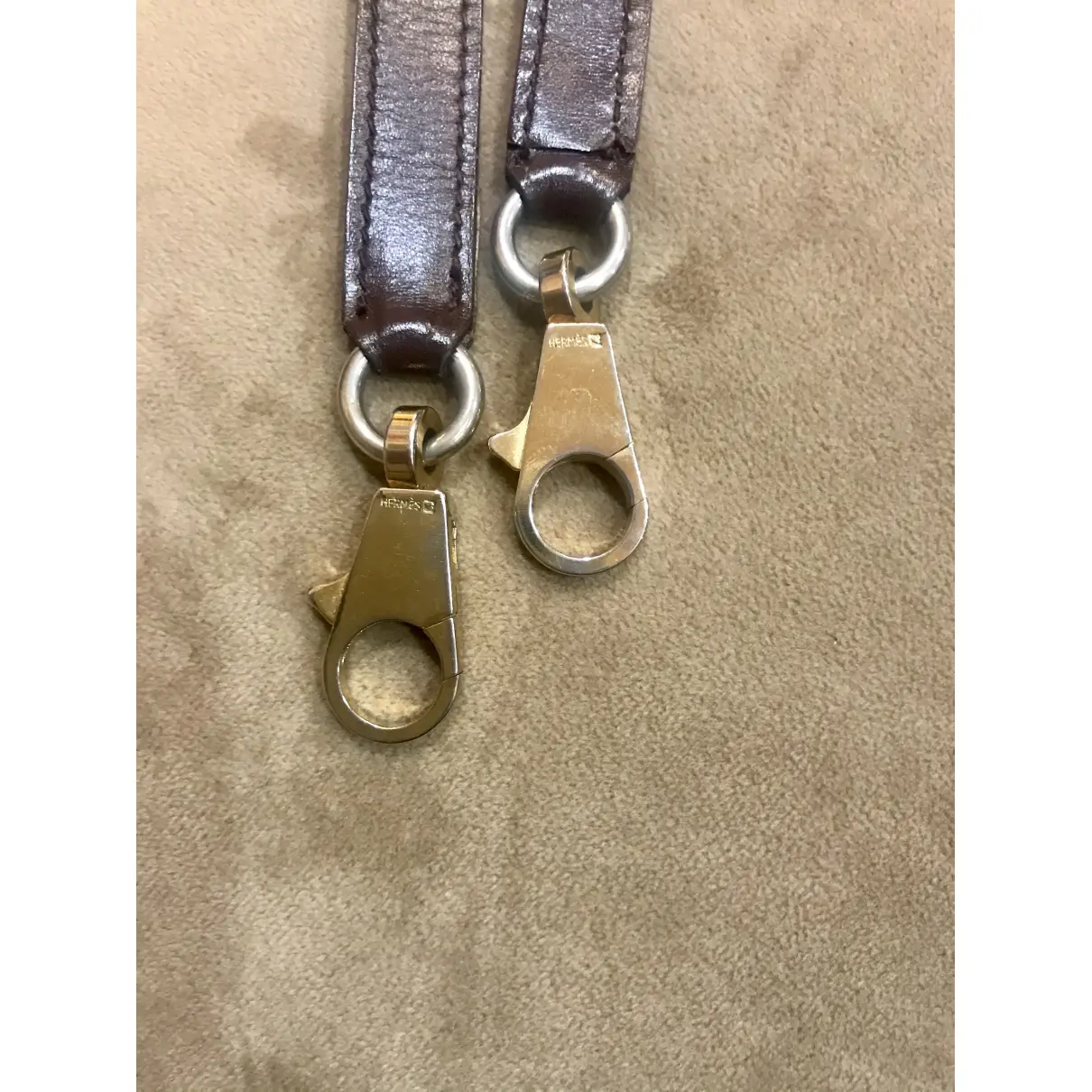 Ile de Shiki leather handbag Hermès - Vintage