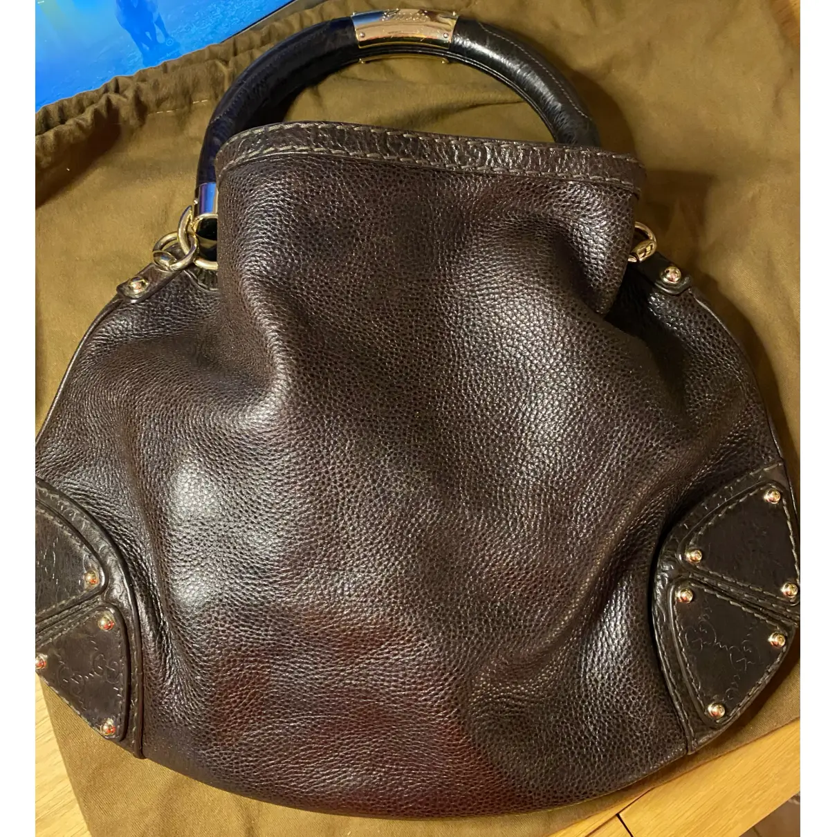 Indy leather handbag Gucci - Vintage