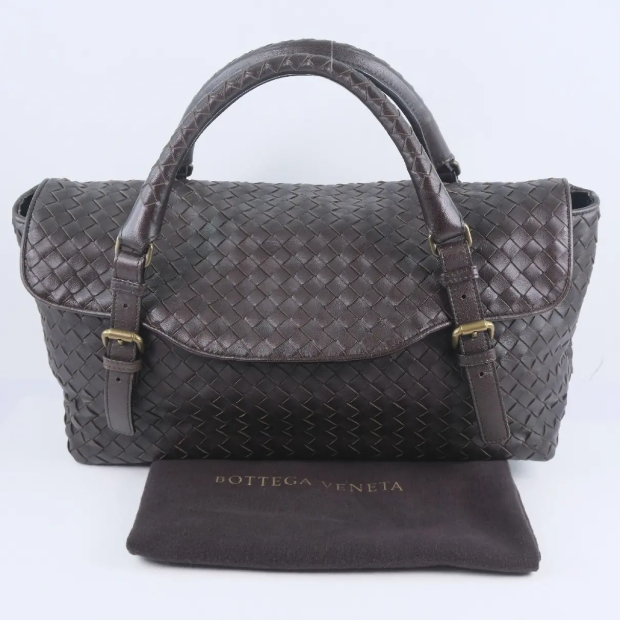 Intrecciato leather handbag Bottega Veneta