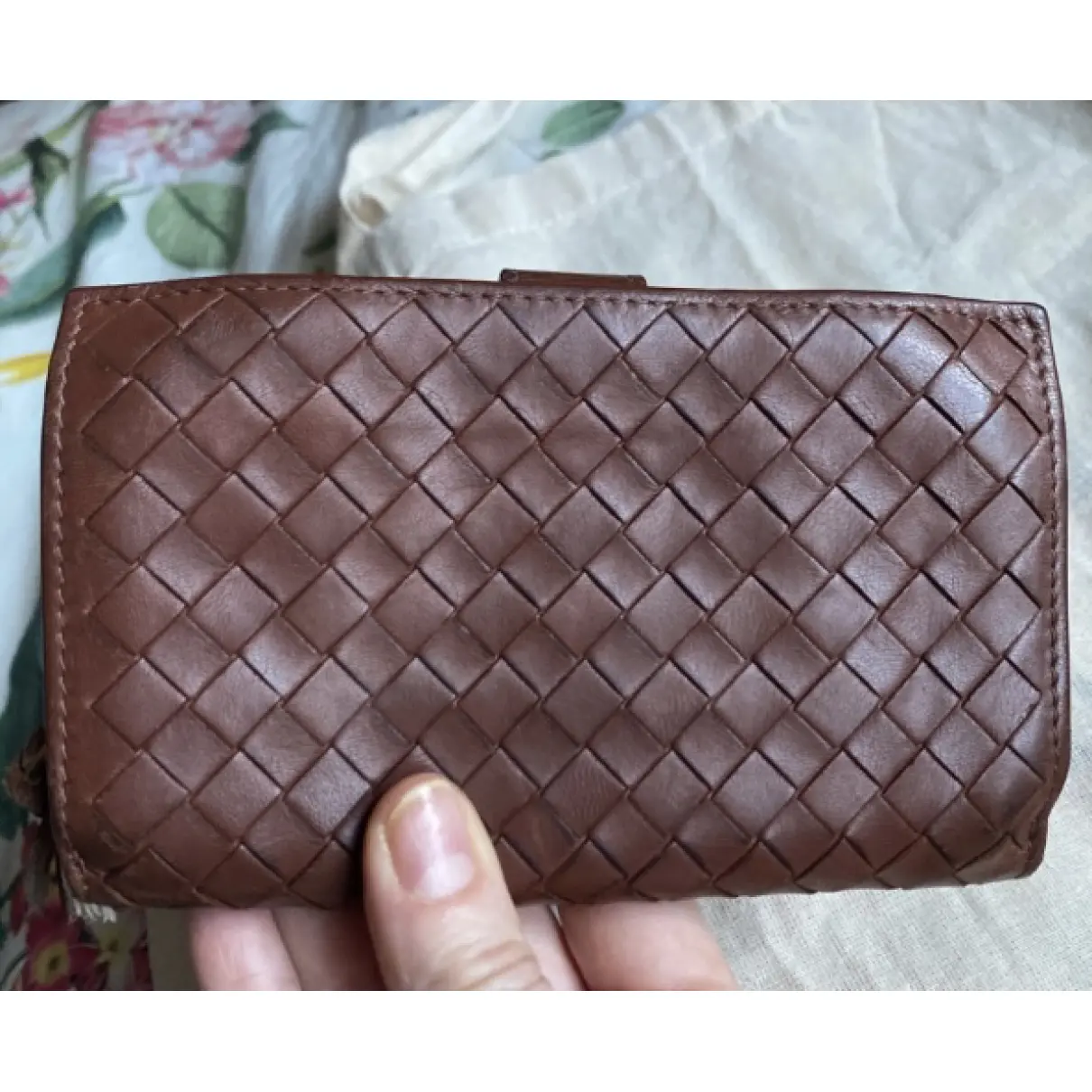 Buy Bottega Veneta Intrecciato leather wallet online