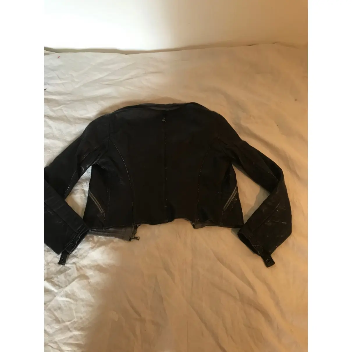 Isaac Sellam Leather biker jacket for sale