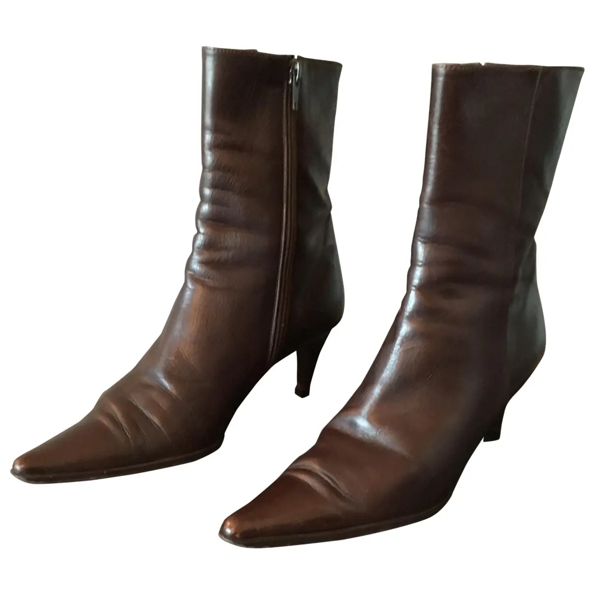 Leather ankle boots Jaime Mascaro
