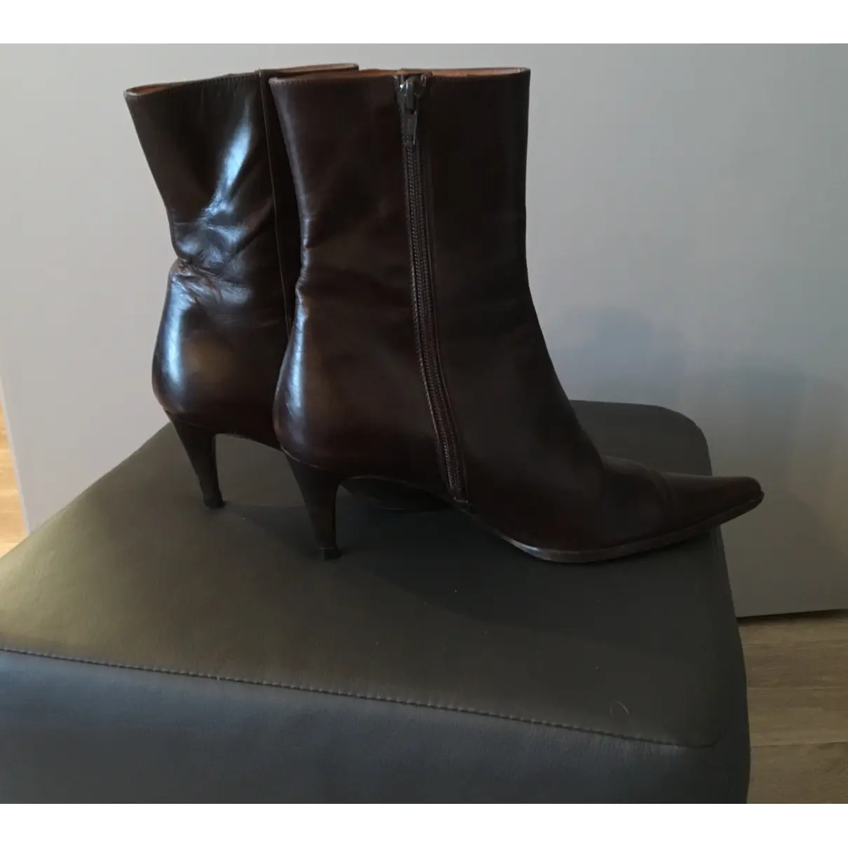 Jaime Mascaro Leather ankle boots for sale