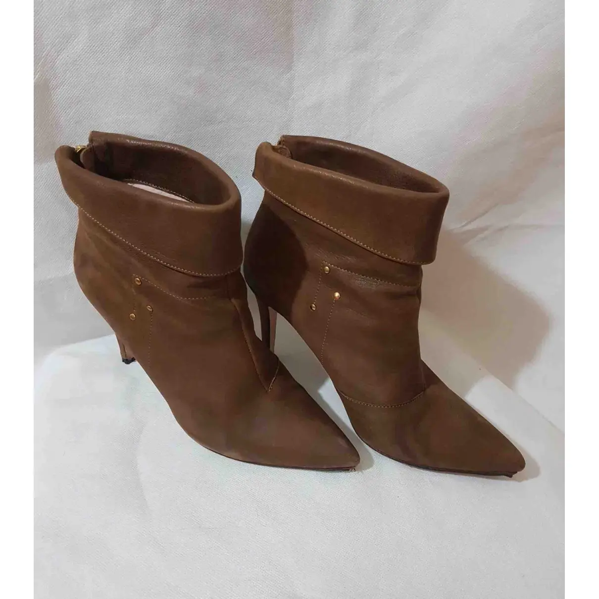 Leather ankle boots Jerome Dreyfuss