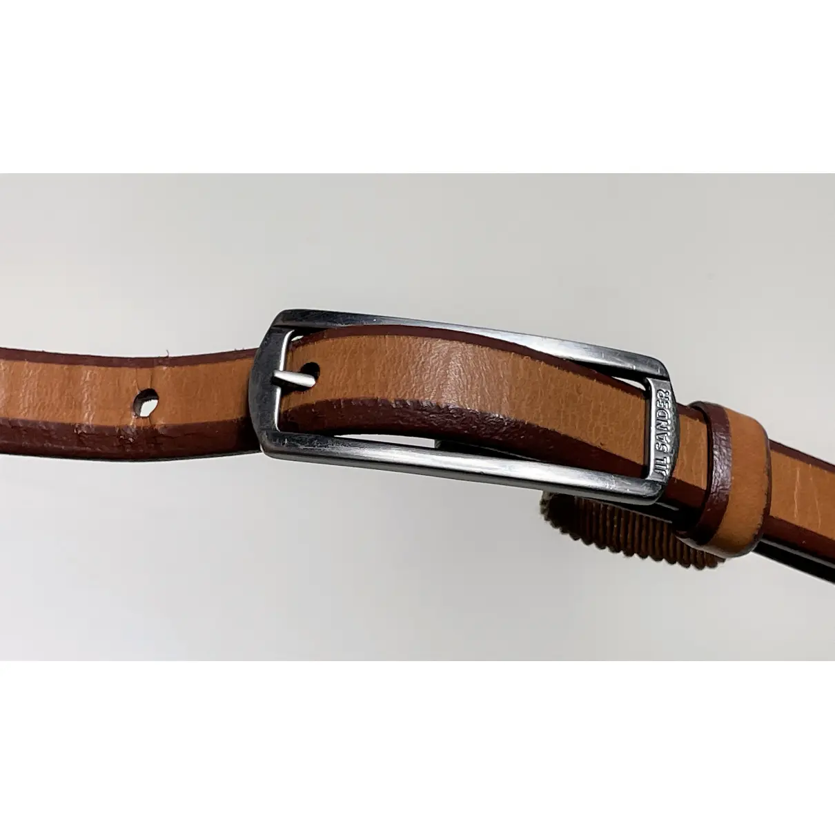 Leather belt Jil Sander