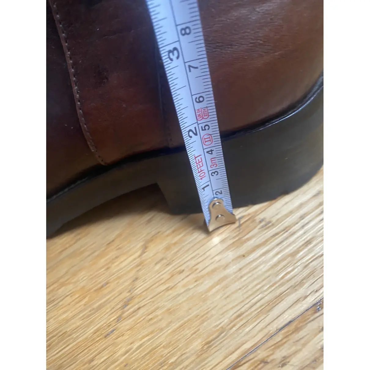 Leather wellington boots Jil Sander