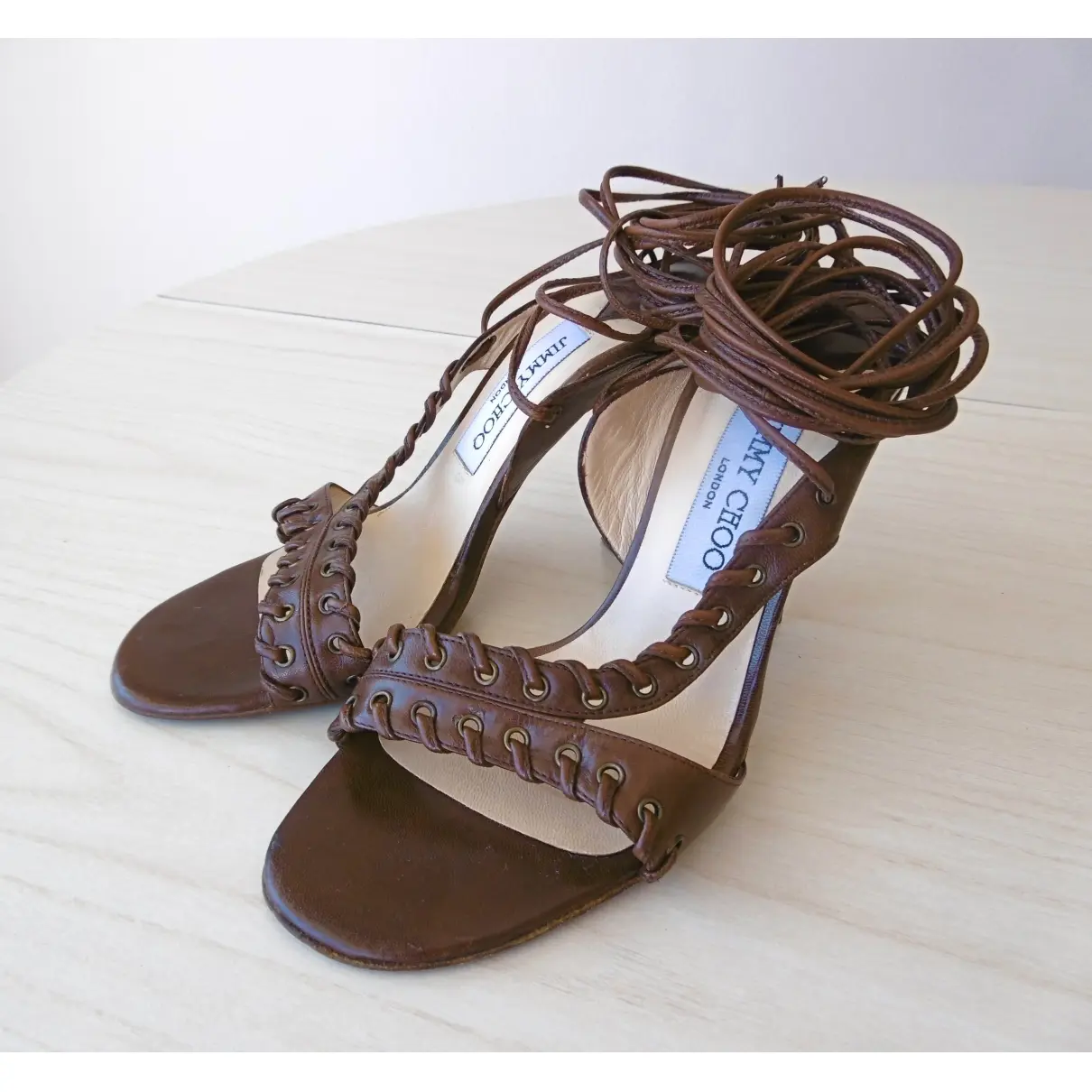 Buy Jimmy Choo Leather sandal online