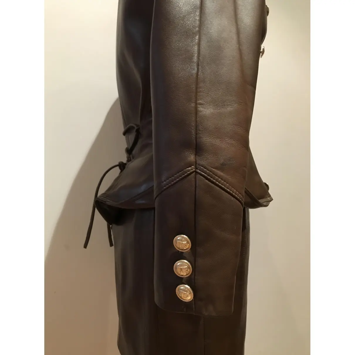 Jitrois Leather suit jacket for sale