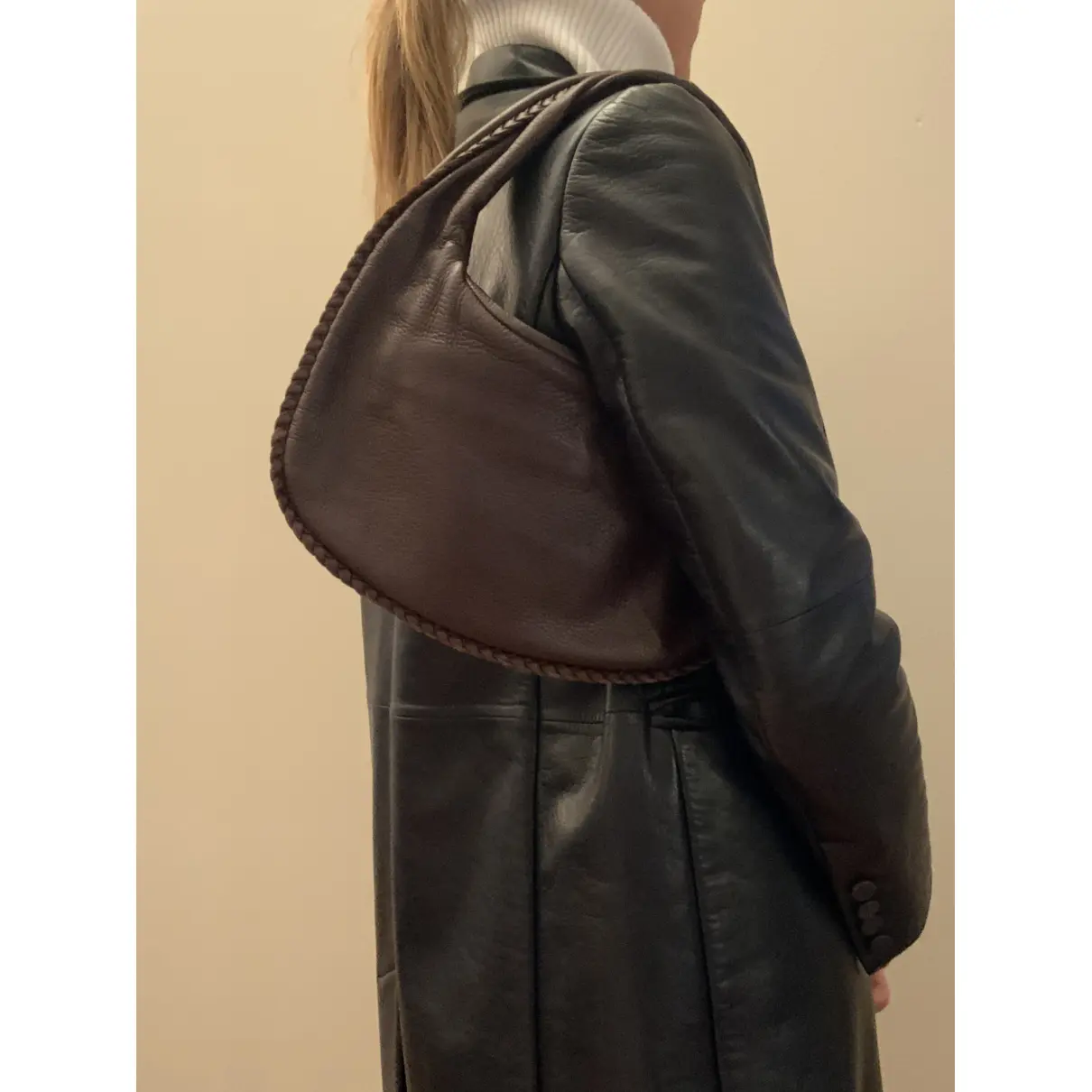 Jodie leather handbag Bottega Veneta