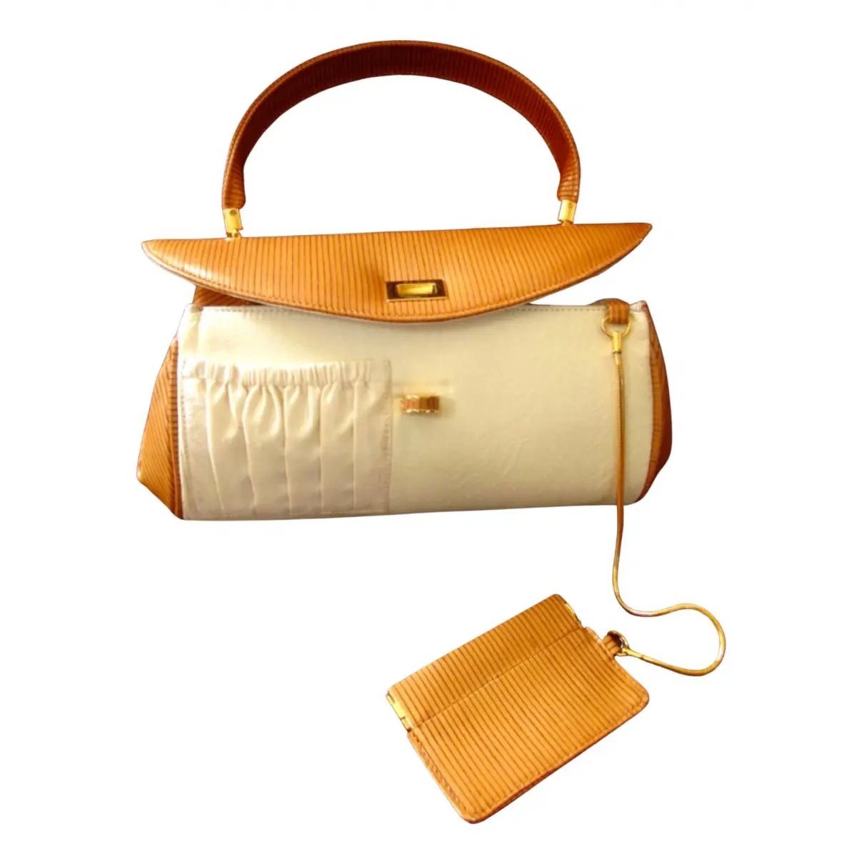 Leather mini bag John Galliano - Vintage