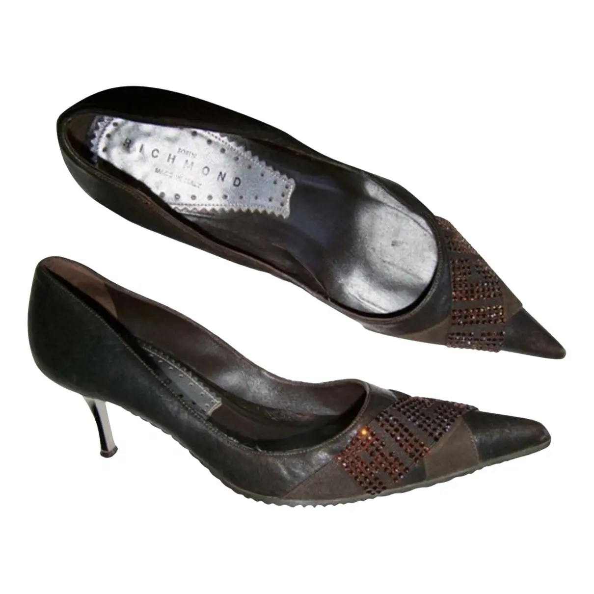 Leather heels John Richmond