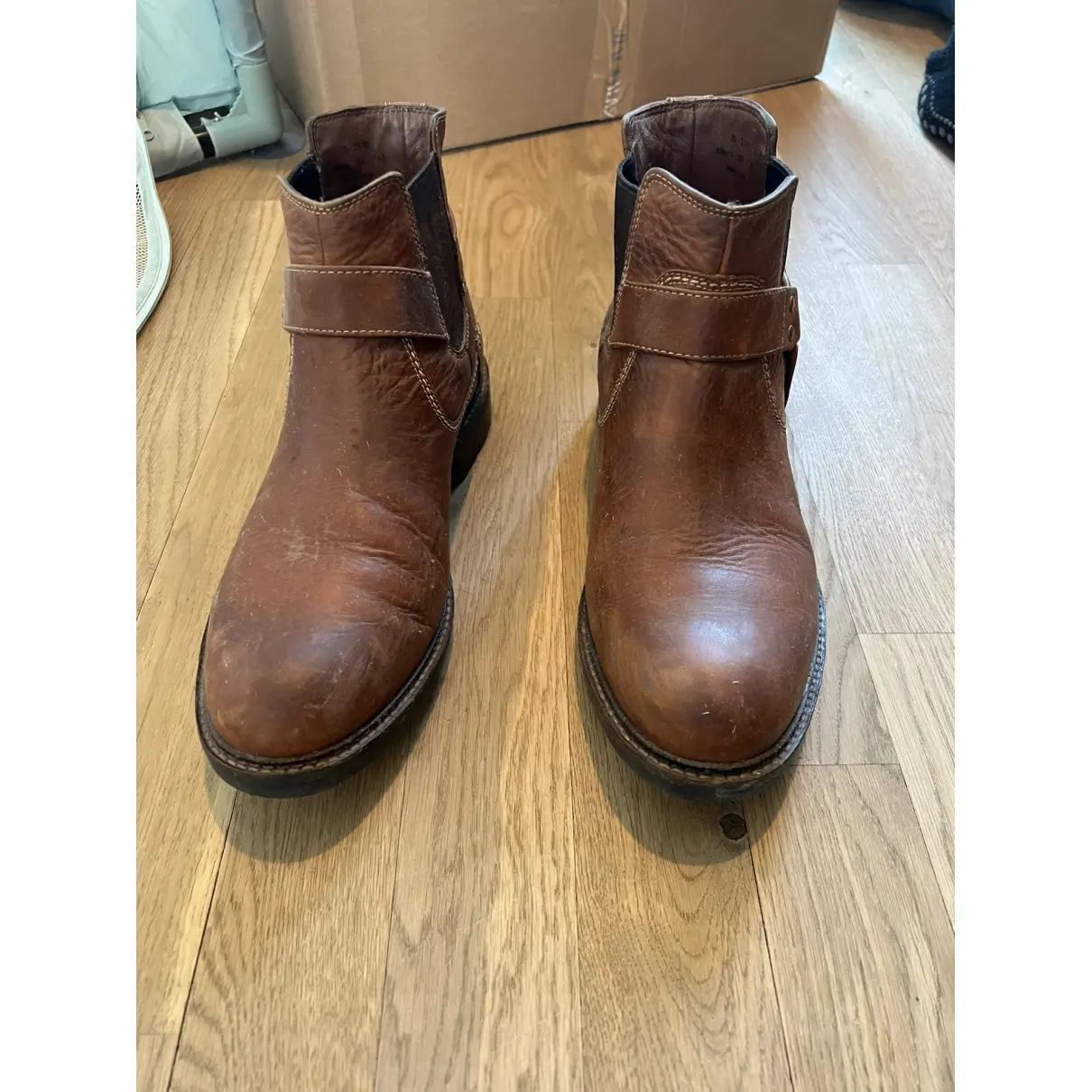 Buy Johnston And Murphy Leather boots online