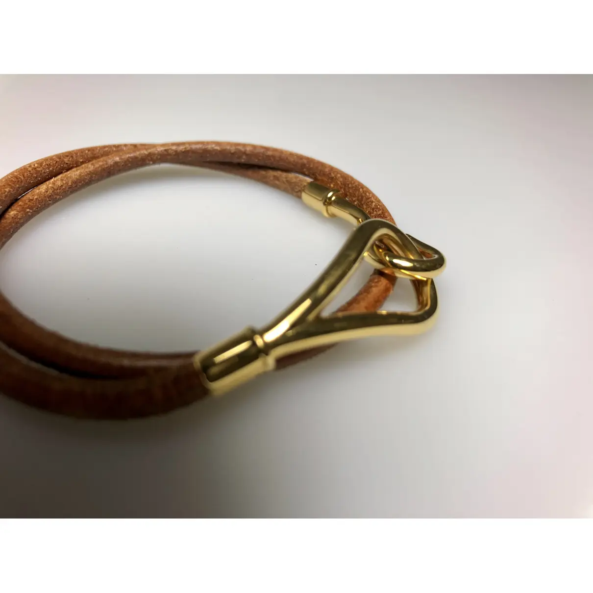 Jumbo leather bracelet Hermès