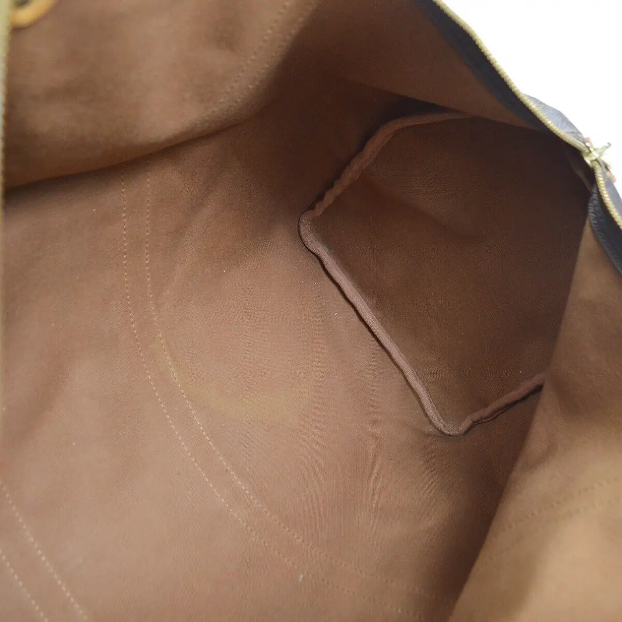 Keepall leather travel bag Louis Vuitton - Vintage