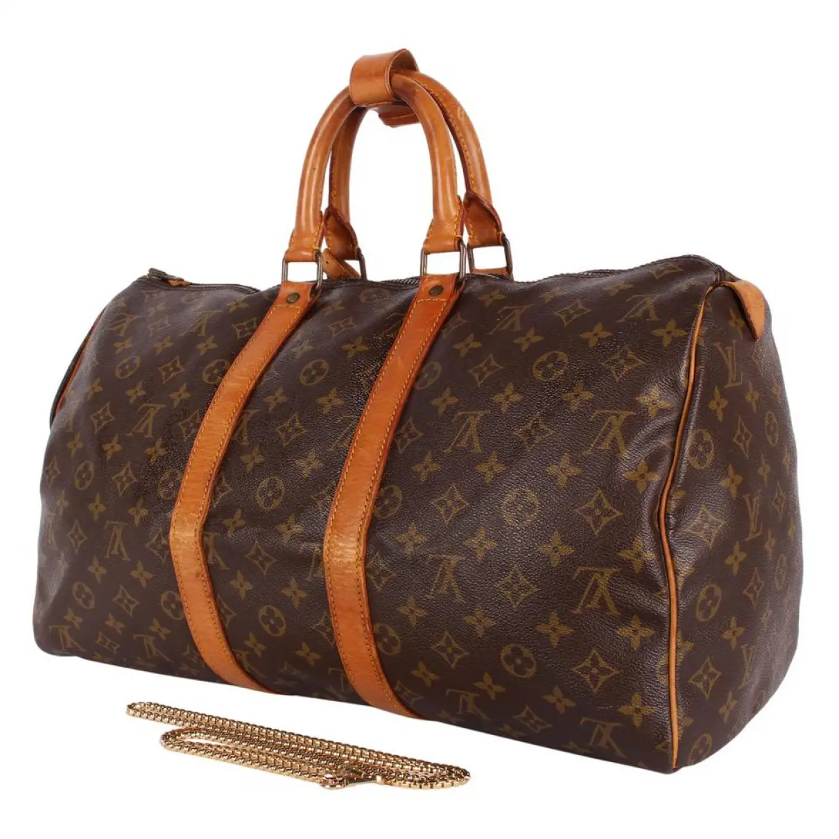 Keepall leather 48h bag Louis Vuitton