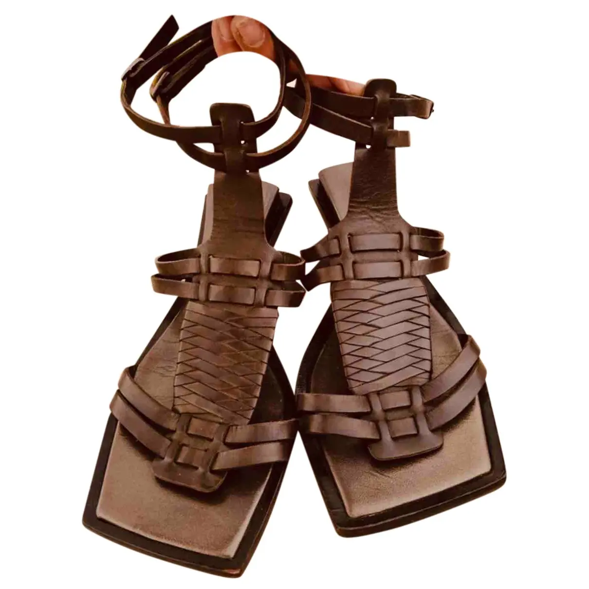 Leather sandal Kenzo