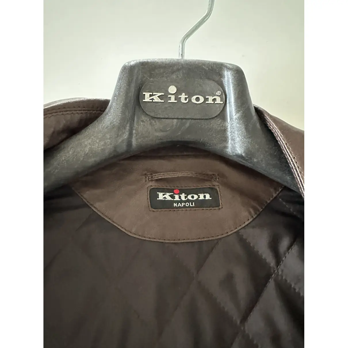 Buy Kiton Leather jacket online