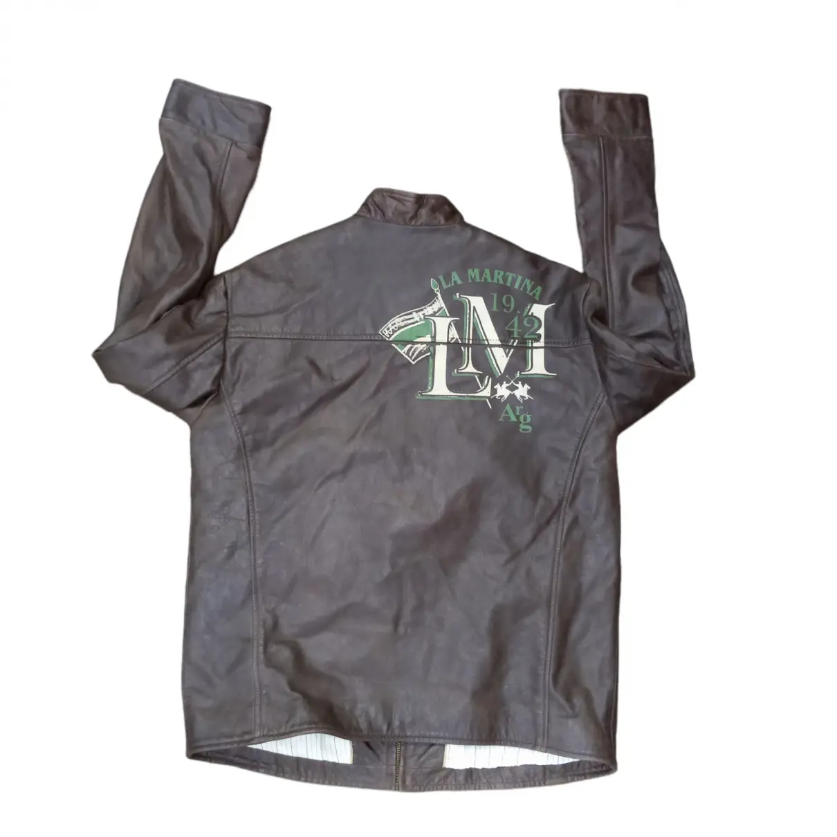 Buy LA MARTINA Leather jacket online