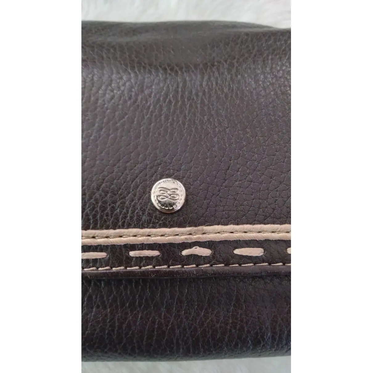 Leather wallet Lancel