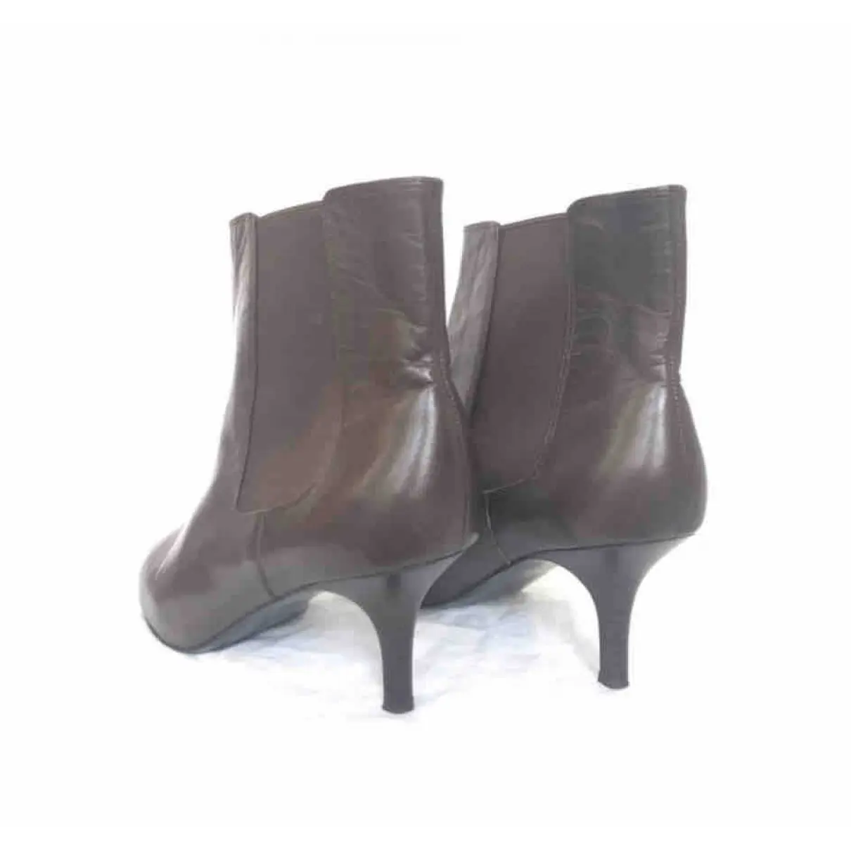Leather ankle boots Lauren Ralph Lauren