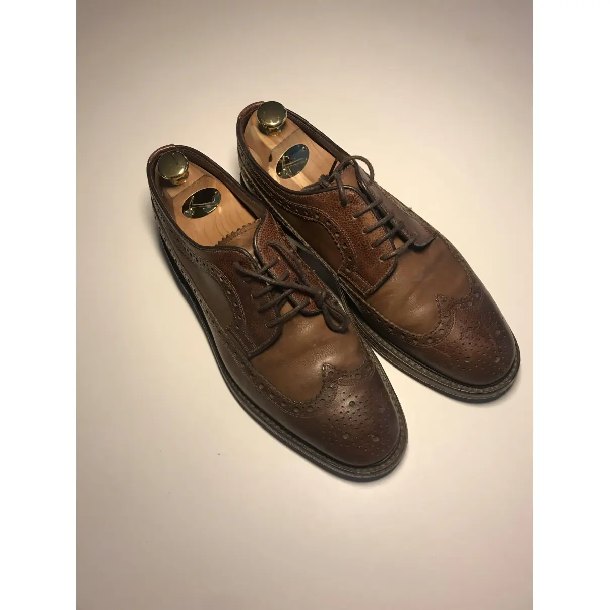Loake Leather lace ups for sale