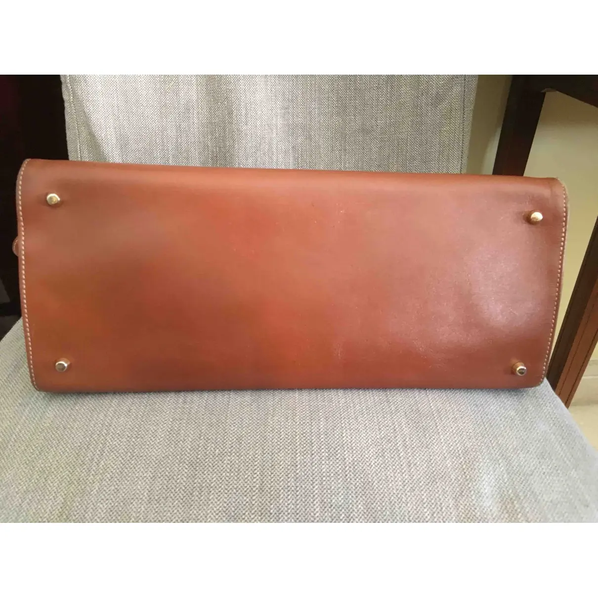 Leather handbag Longchamp