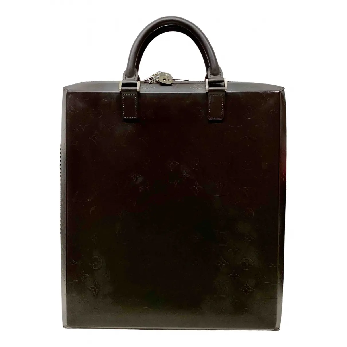 Leather satchel Louis Vuitton - Vintage