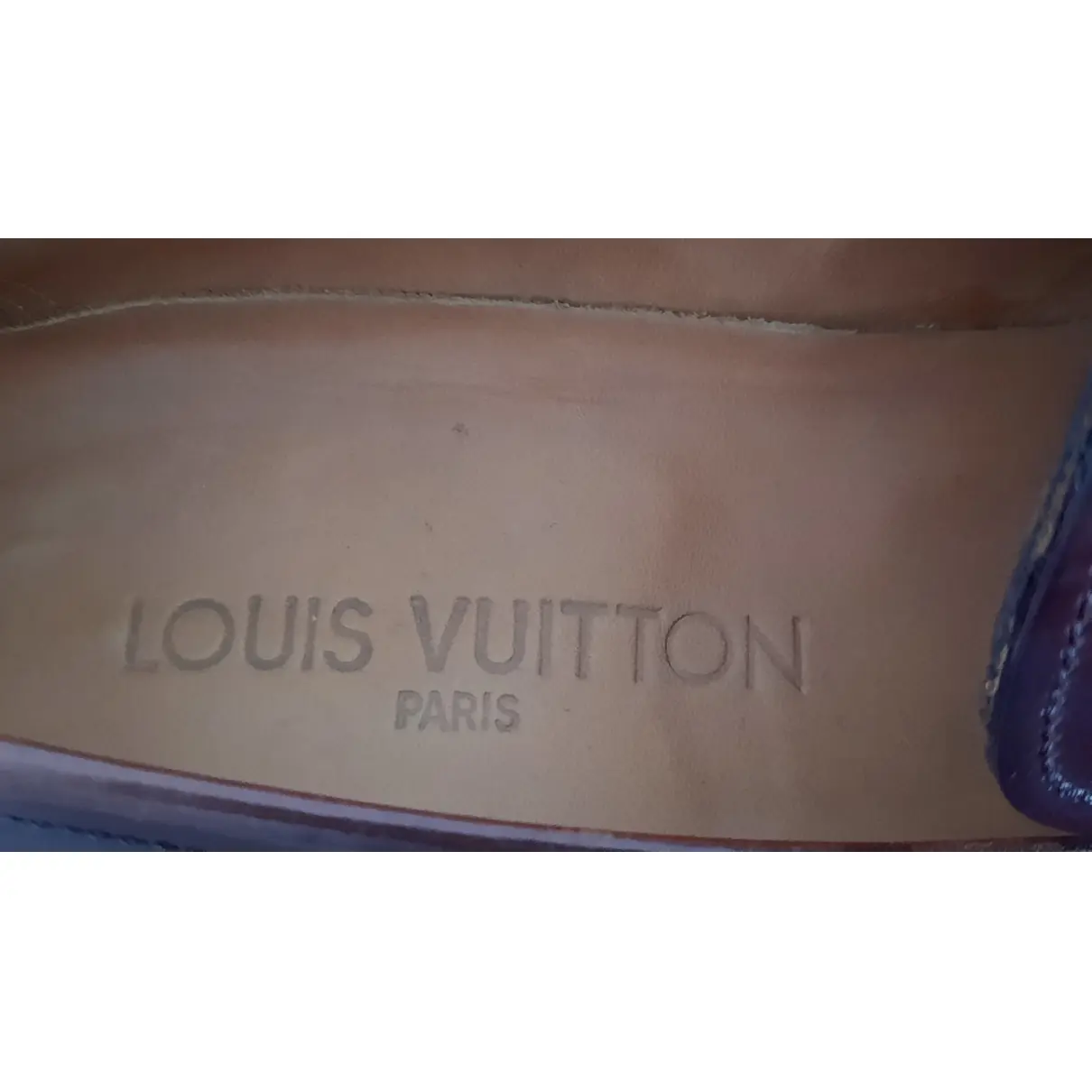 Leather flats Louis Vuitton