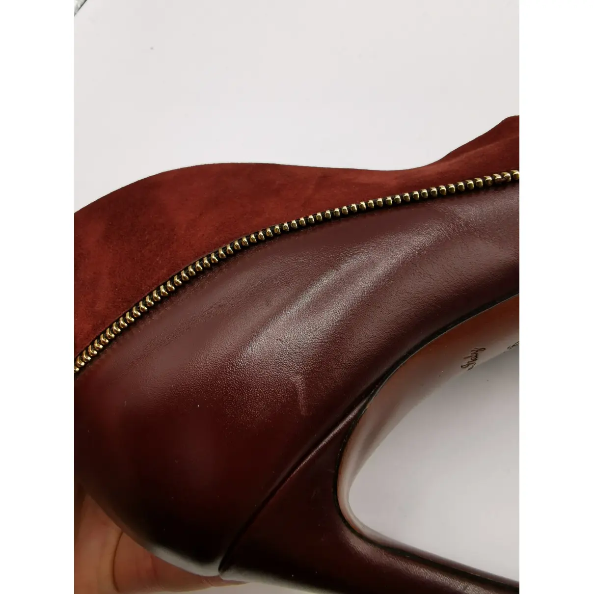 Leather heels Louis Vuitton