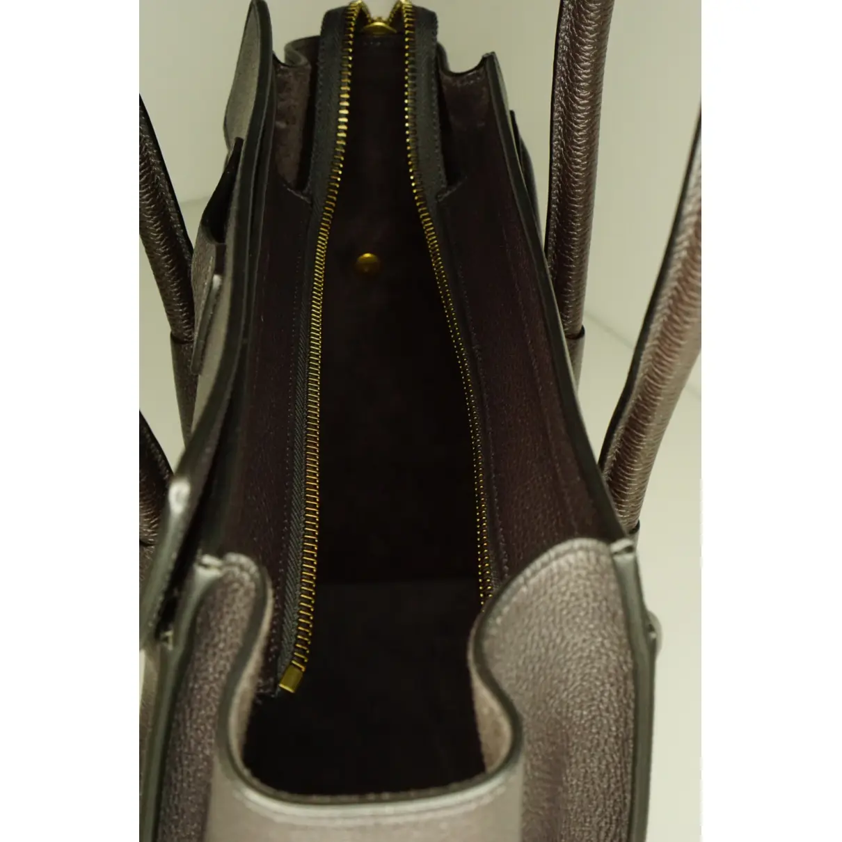 Luggage leather handbag Celine