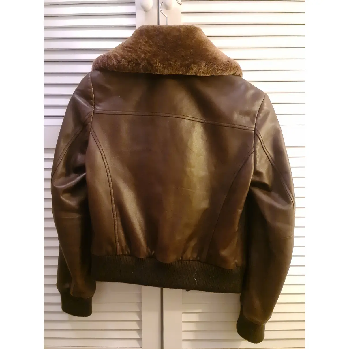 Buy Mac Douglas Leather biker jacket online