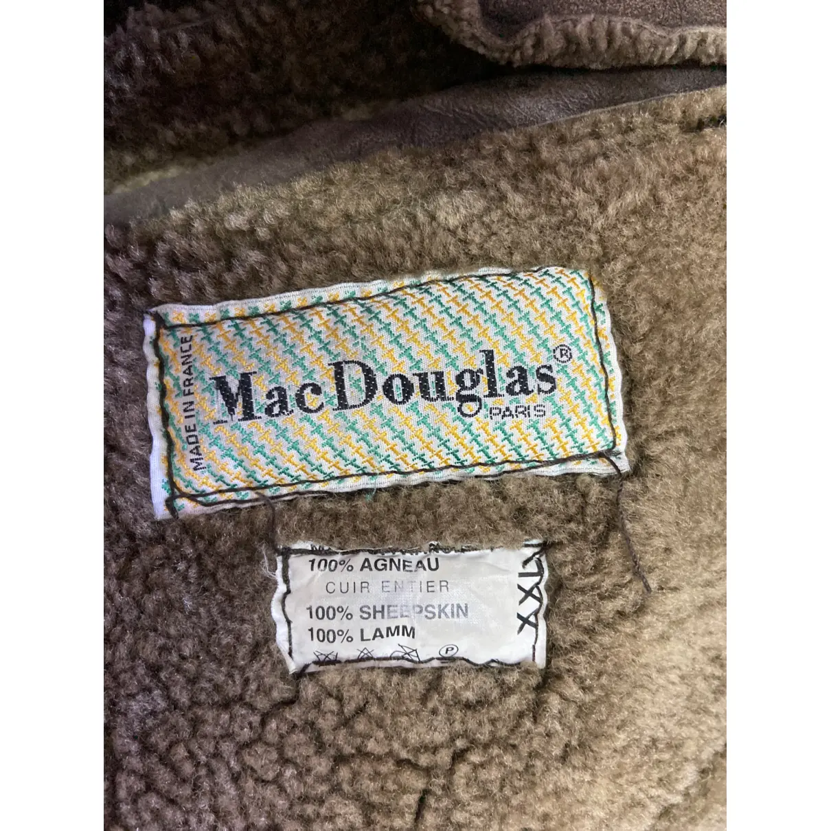 Buy Mac Douglas Leather coat online - Vintage