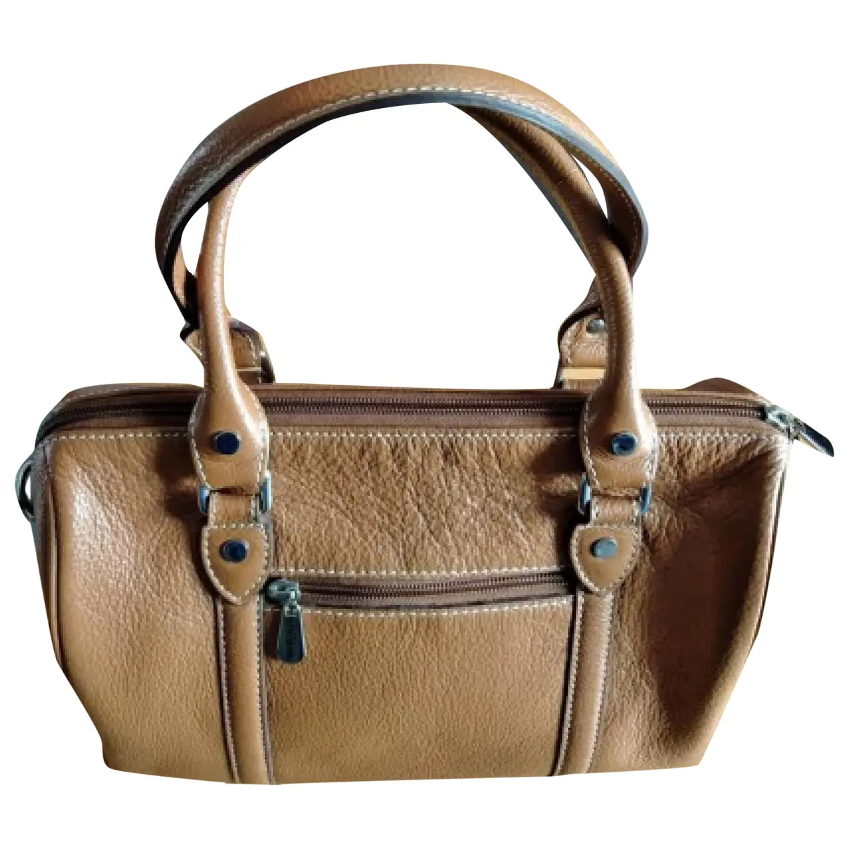 Leather handbag Mac Douglas