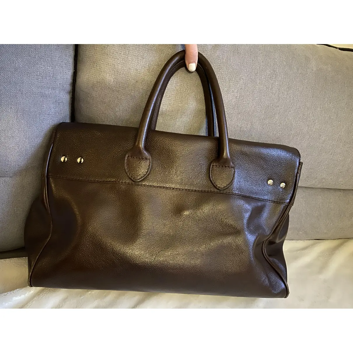 Mac Douglas Leather handbag for sale
