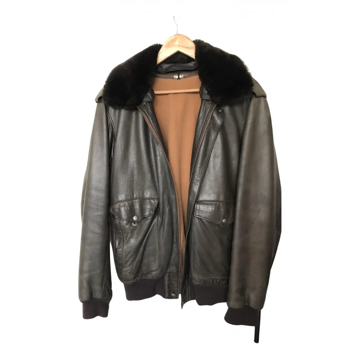 Leather jacket Mac Douglas