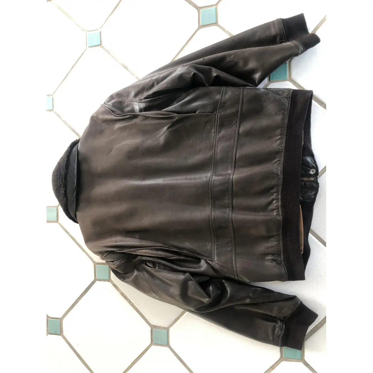 Buy Mac Douglas Leather jacket online - Vintage