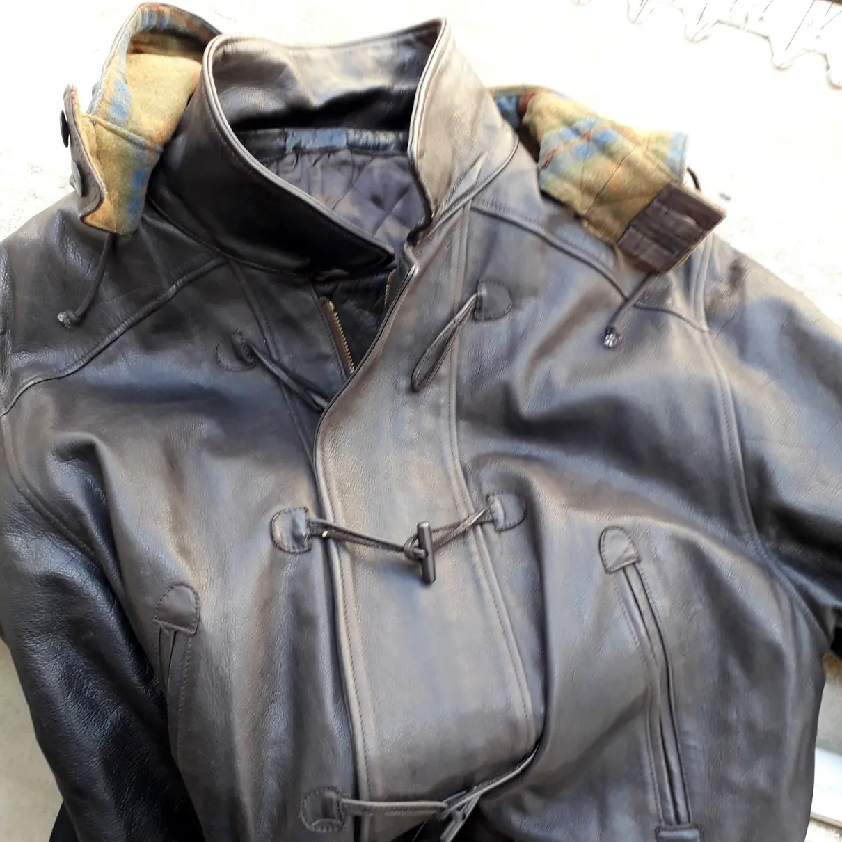 Mac Douglas Leather jacket for sale
