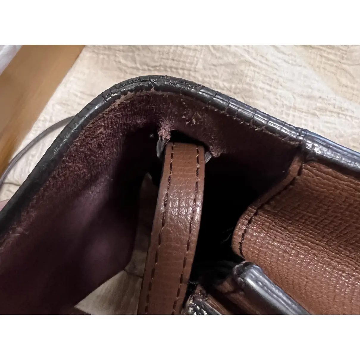 Macken leather crossbody bag Burberry