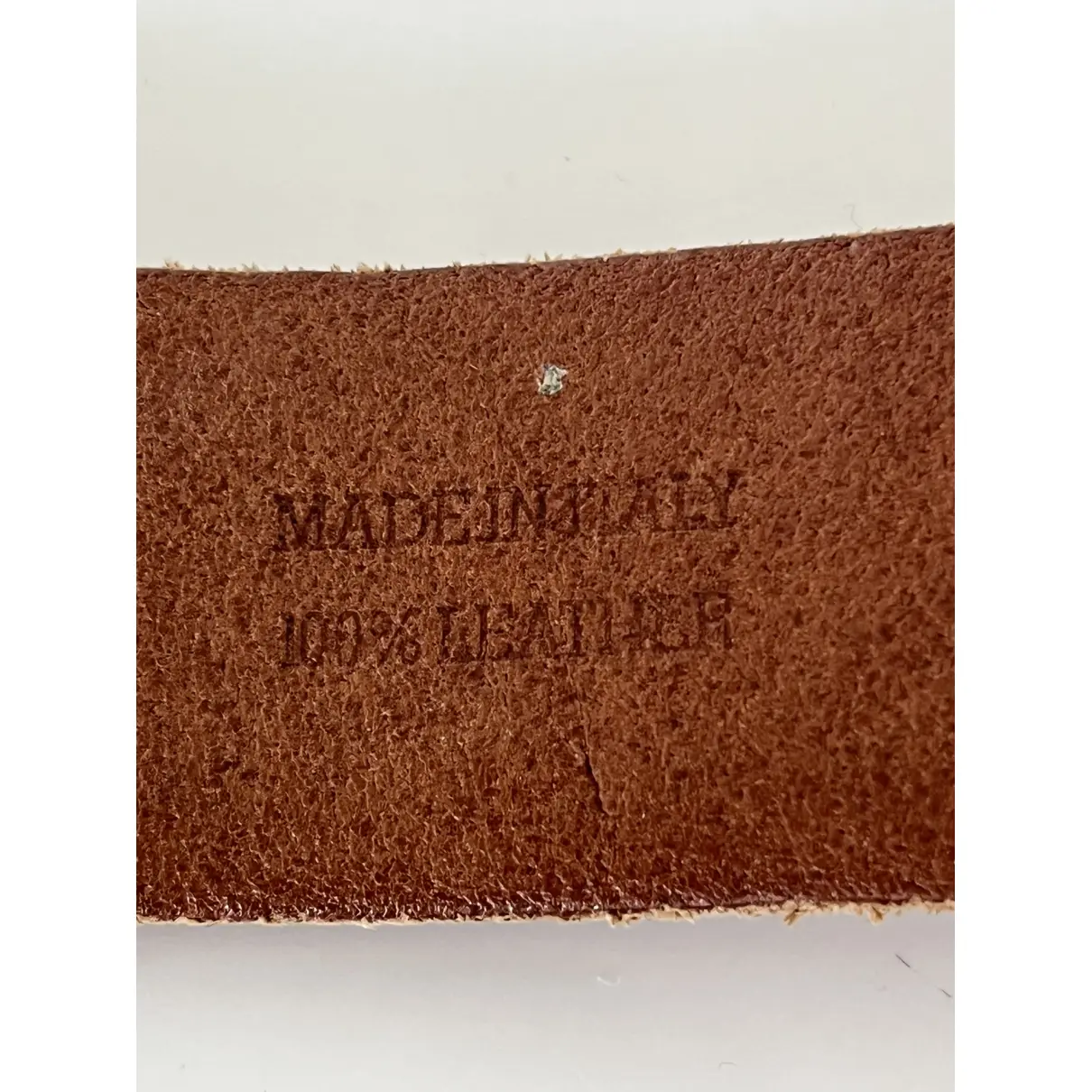Leather belt Maison Martin Margiela - Vintage