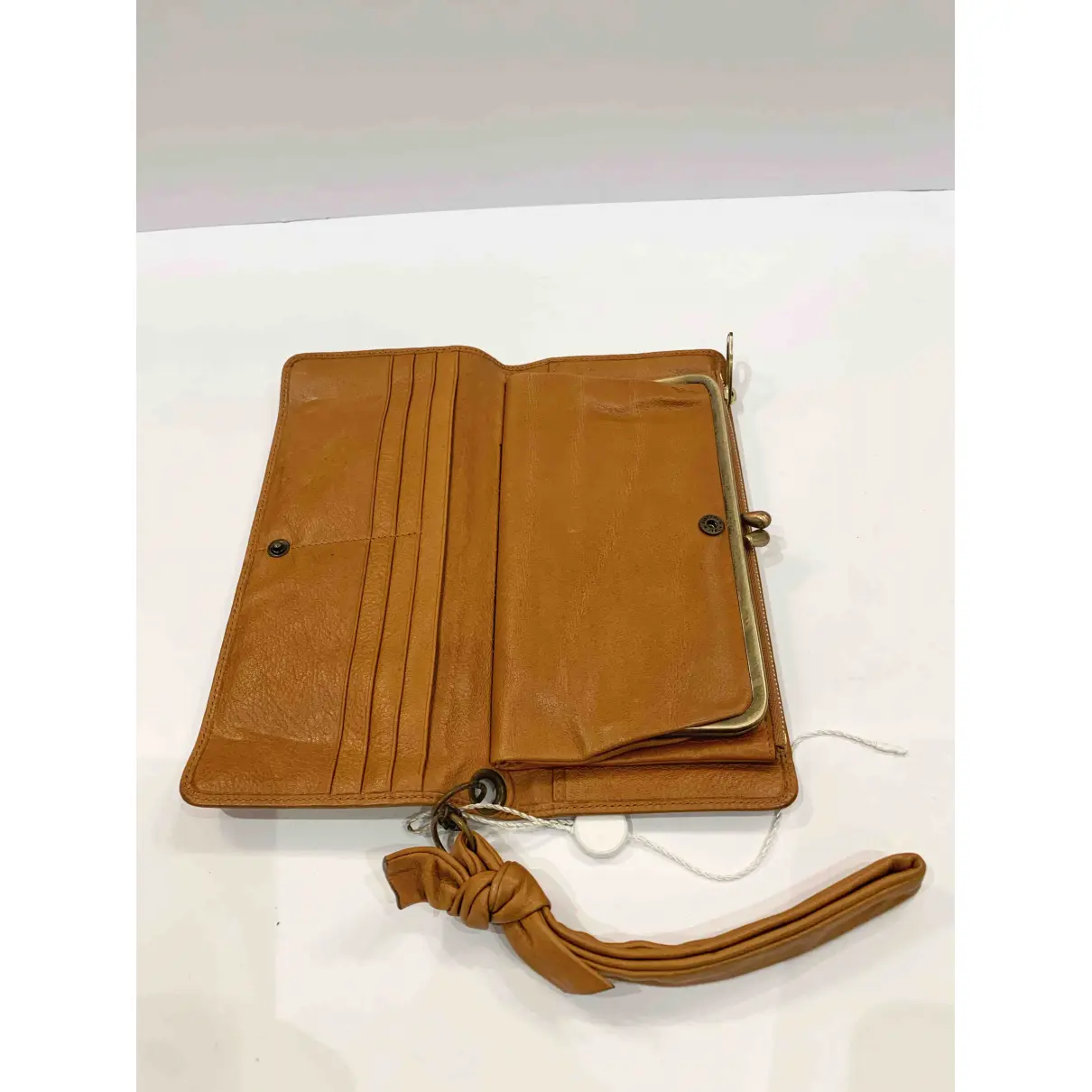 Leather clutch bag Maison Martin Margiela - Vintage