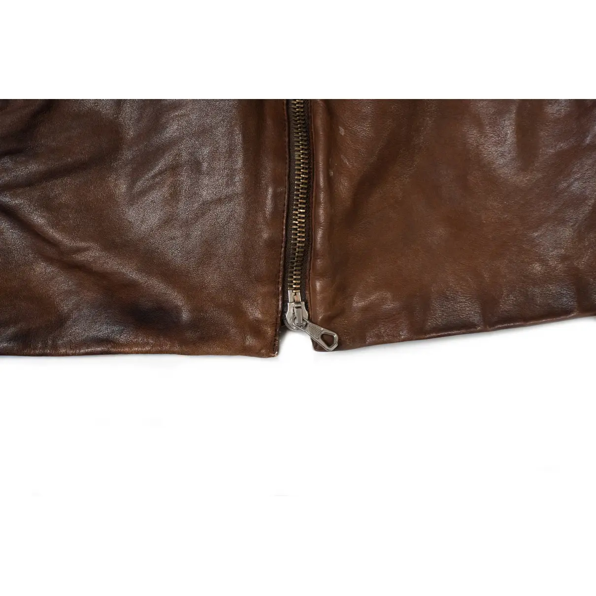 Leather coat Maison Martin Margiela - Vintage