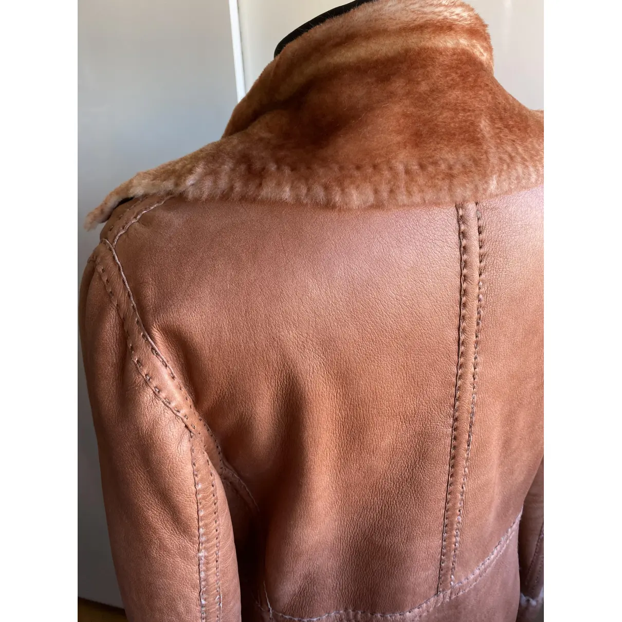 Leather coat Malo