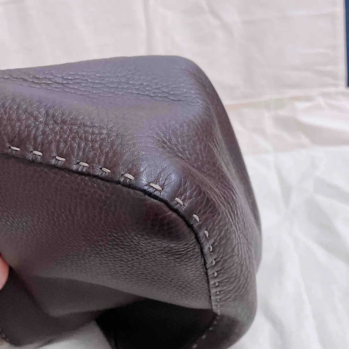 Mamma Baguette  leather bag Fendi